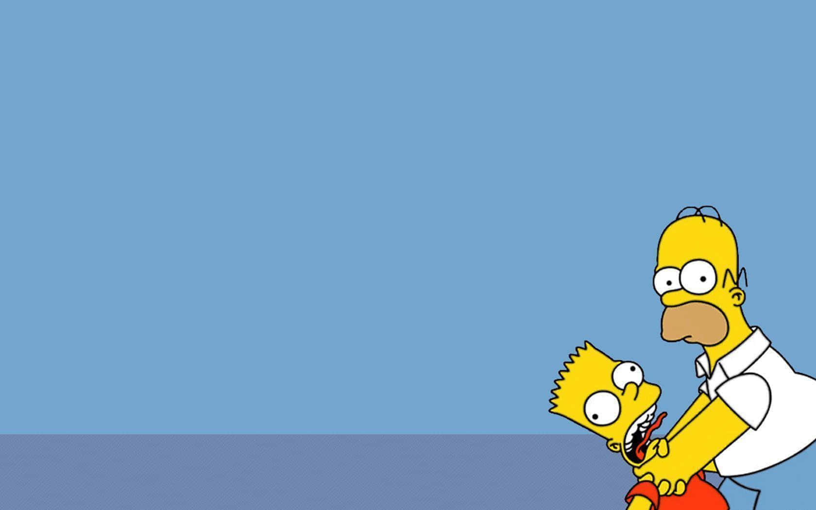 Simpsonsför Med Sig Skratt Och Glädje Till En Evigt Varaktig Generation