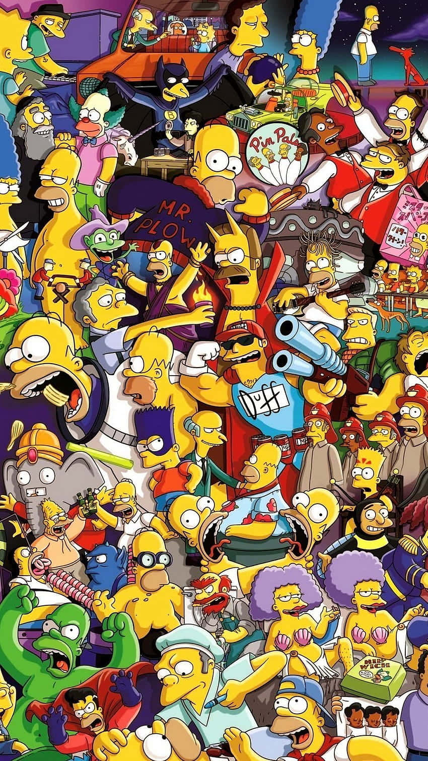 The Simpsons – The Iconic animated family that have made us laugh for generations.