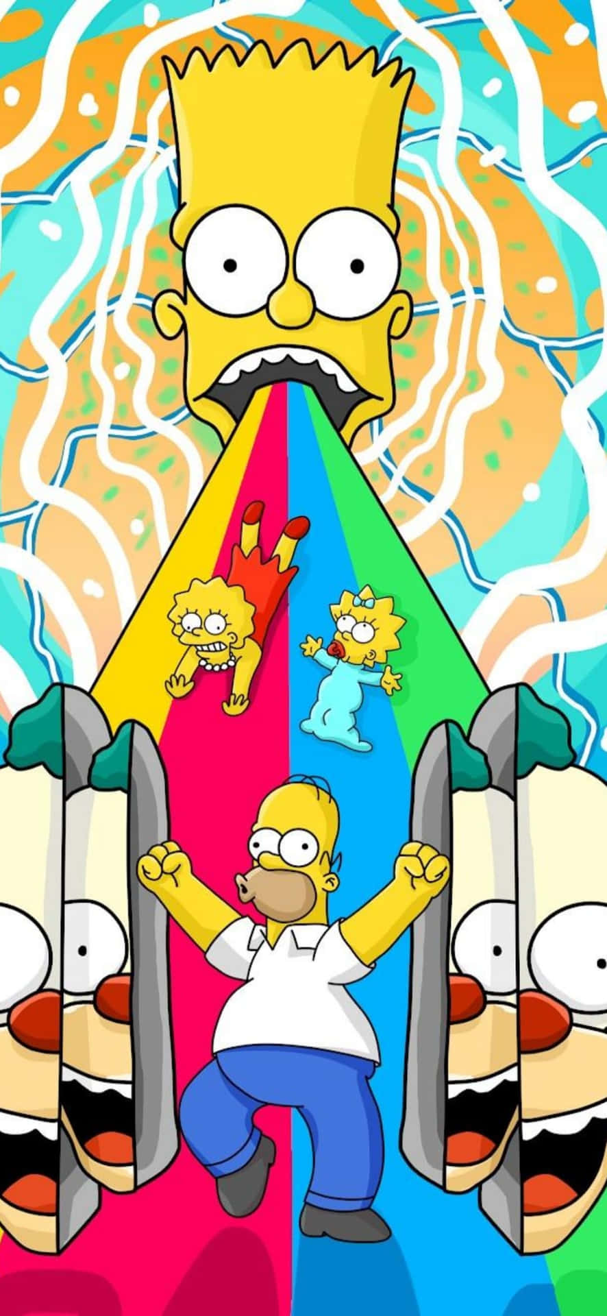 Esist Immer Zeit Für Spaß Mit Den Simpsons.