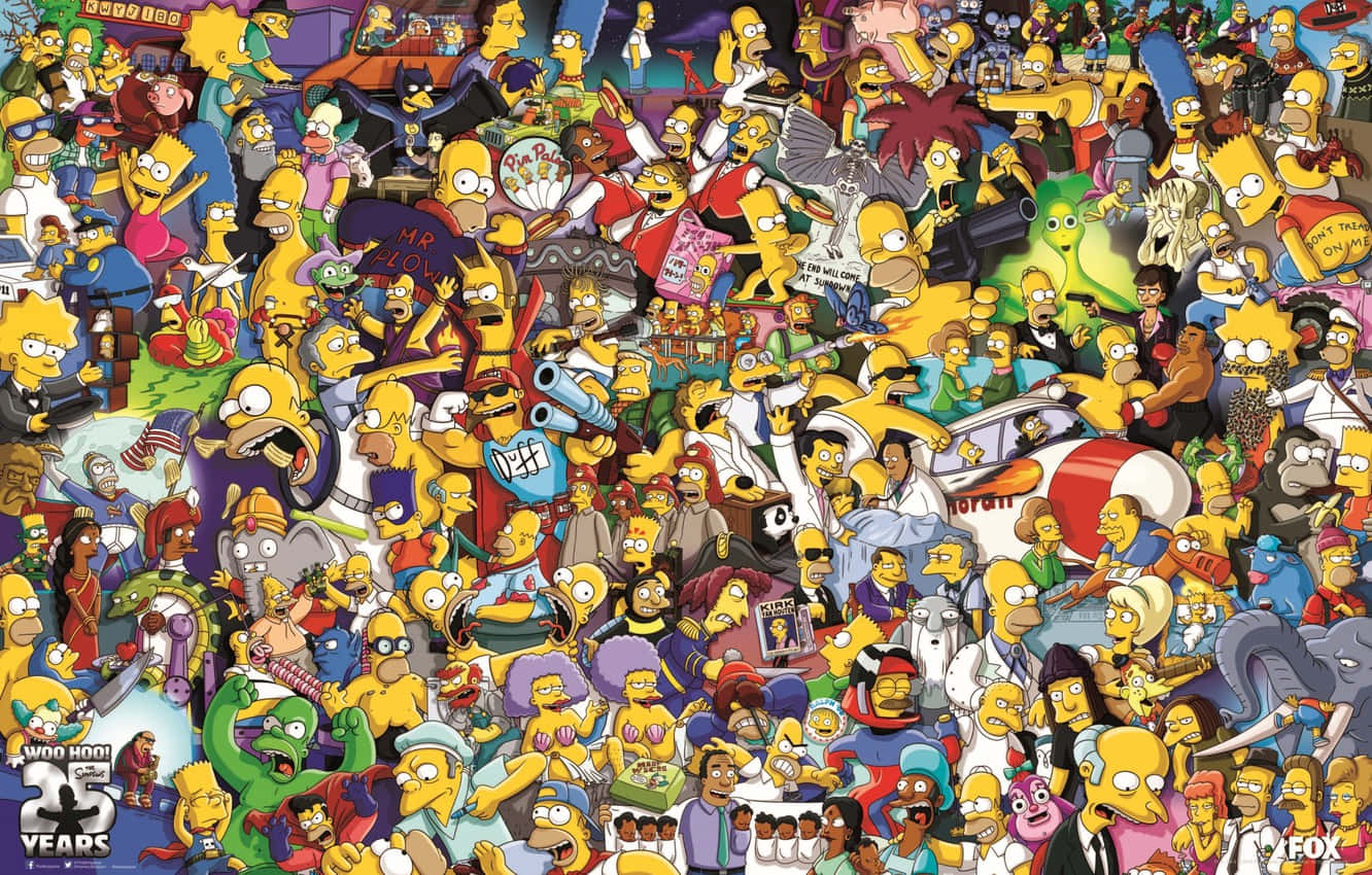 Simpsons Billeder 1332 X 850