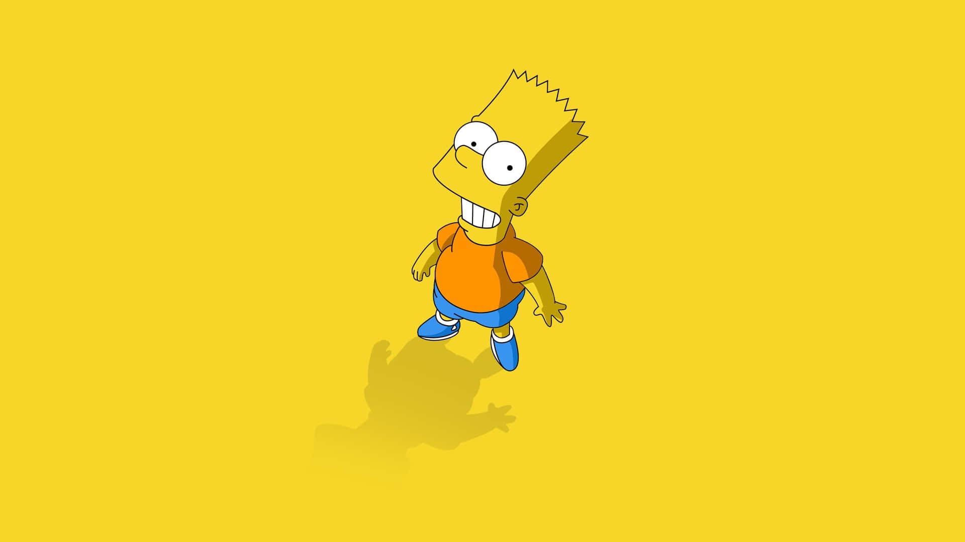 Image  Enjoy a colorfully entertaining journey into the world of The Simpsons with the Simpsons PC Wallpaper