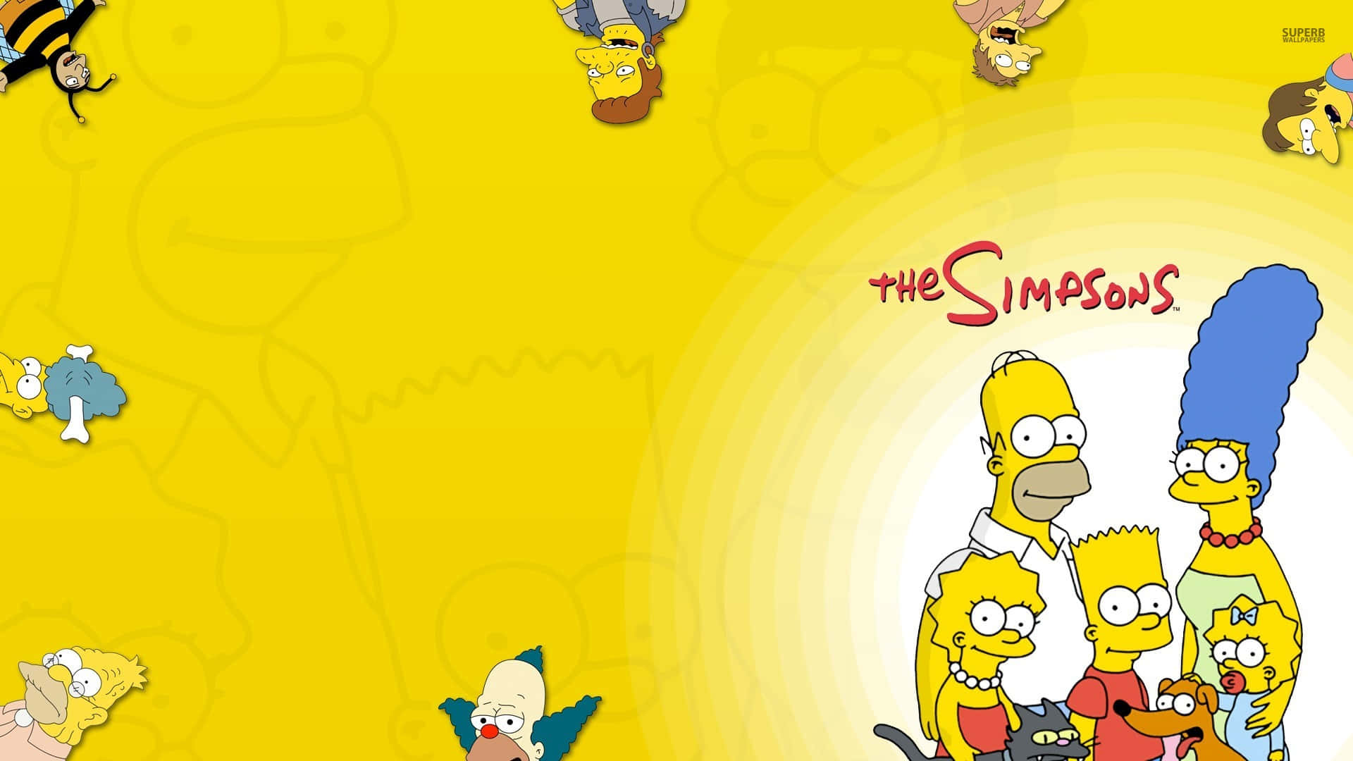 Papelde Parede Dos Simpsons Em Hd Papel de Parede