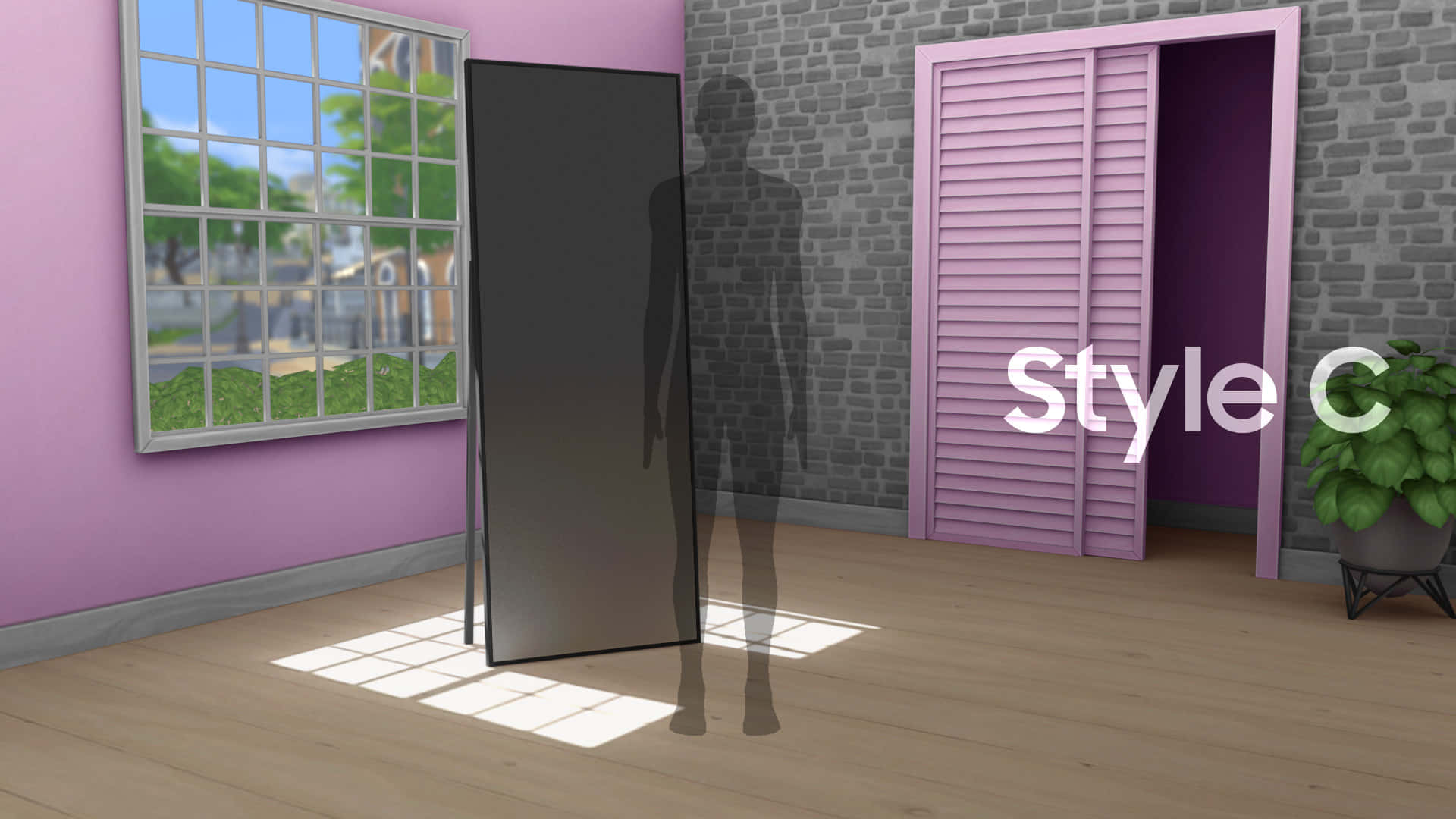 Style C The Sims 4 Cas Background