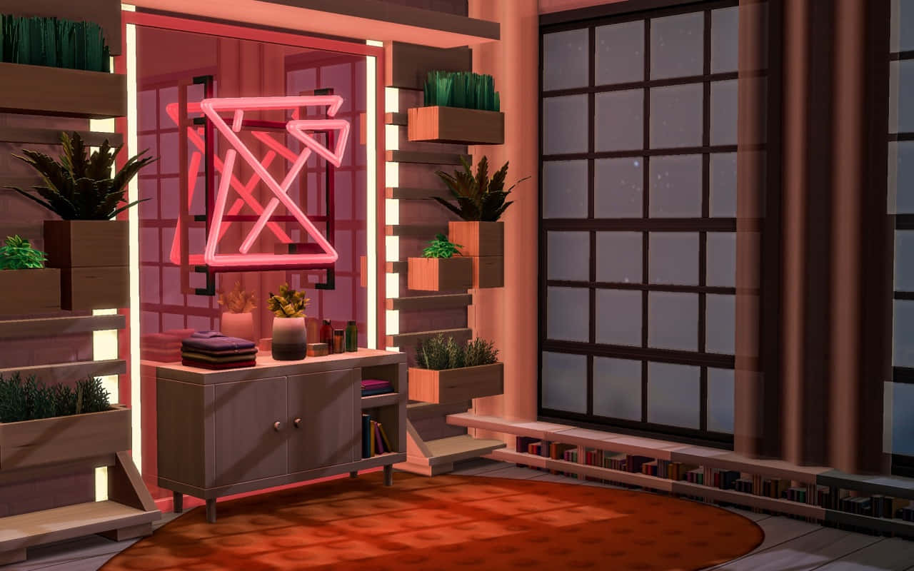 Elegant Room The Sims 4 Cas Background