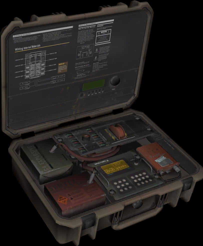 Simulated Bomb Defusal Kit PNG