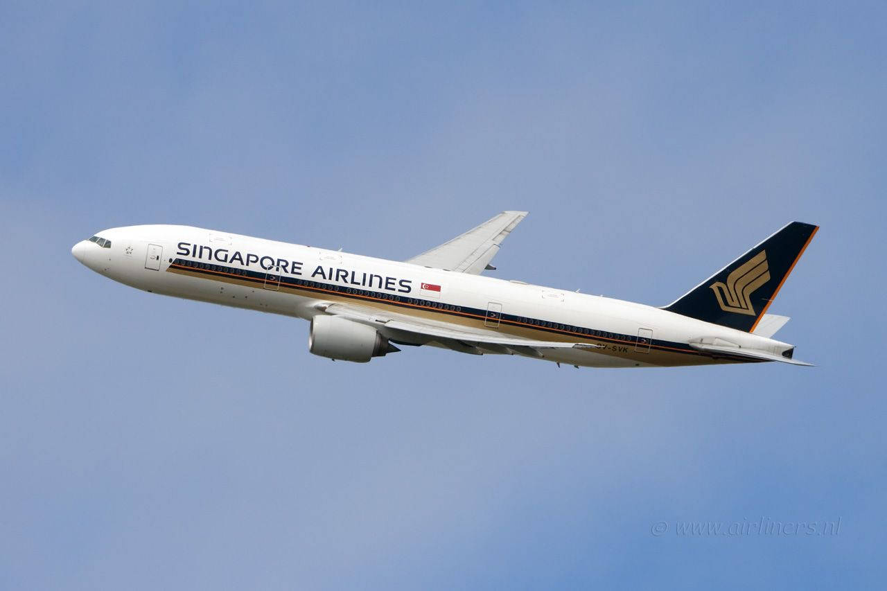 Singapore Airlines Airport Departed Wallpaper