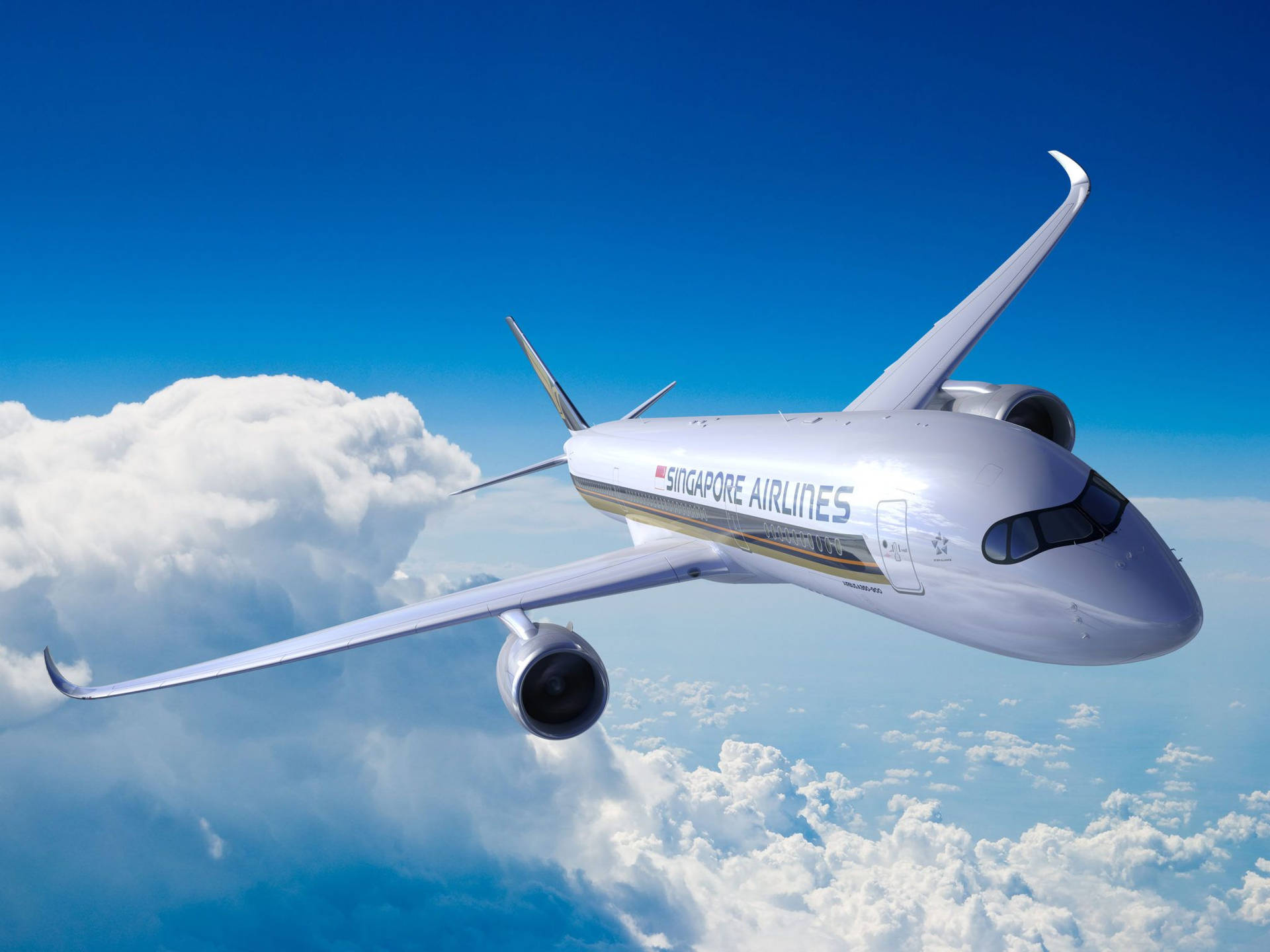 Singapore Airlines Sky Smuk Wallpaper