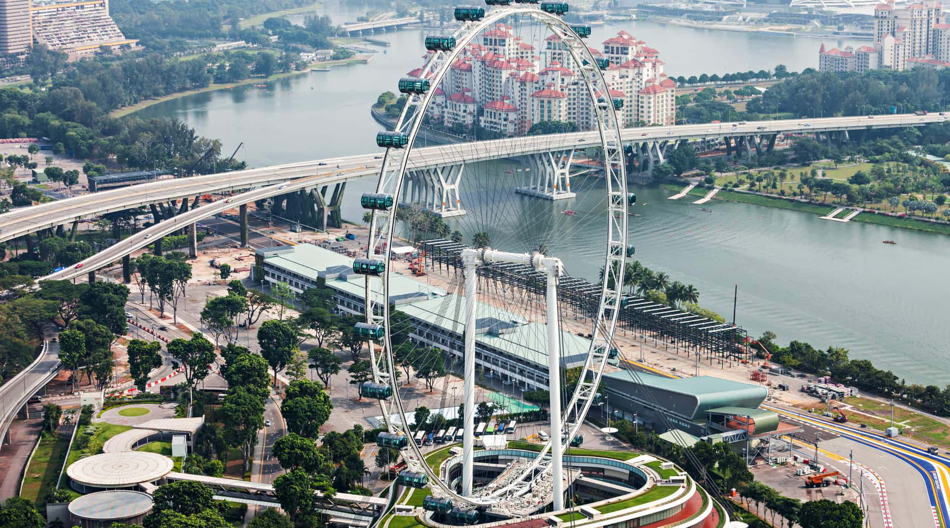 Singapore_ Flyer_ Aerial_ View.jpg Wallpaper