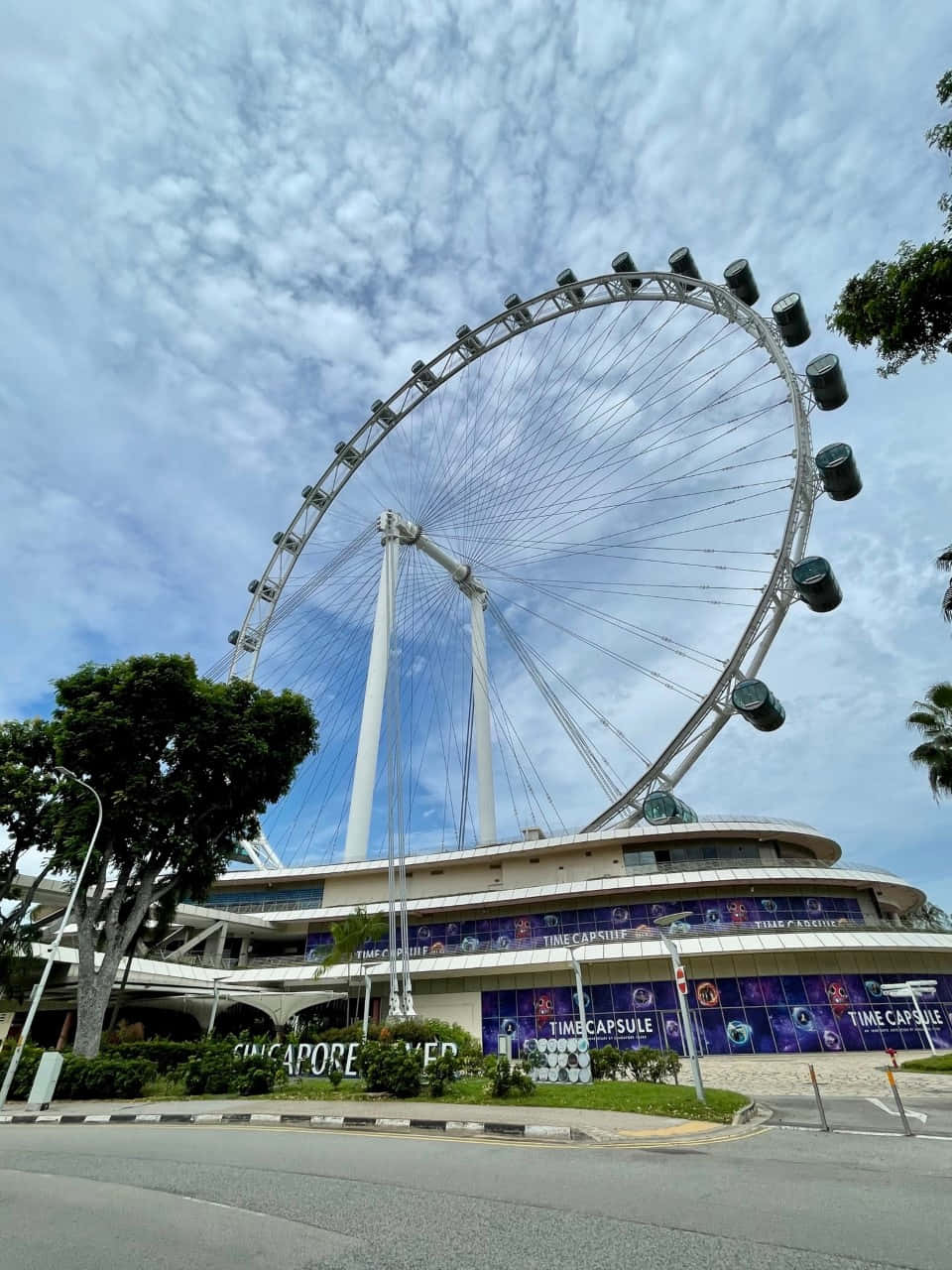 Singapore Flyer Giant Observation Wheel Wallpaper