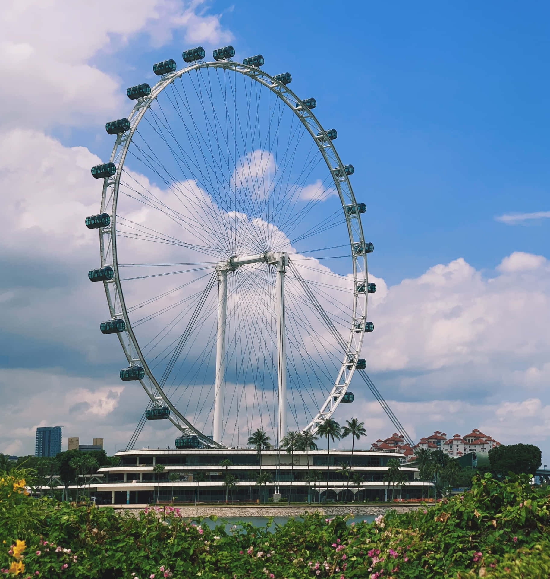 Singapore Flyer Giant Observation Wheel Wallpaper