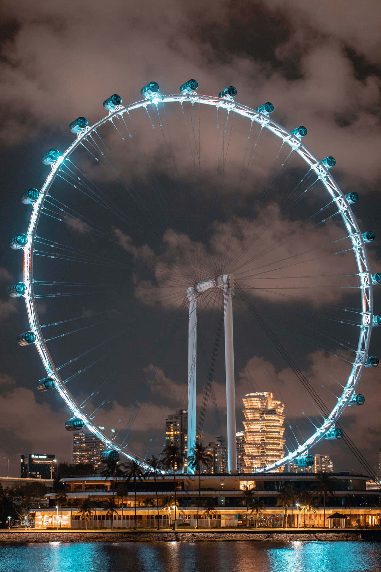 Singapore_ Flyer_ Night_ View.jpg Wallpaper