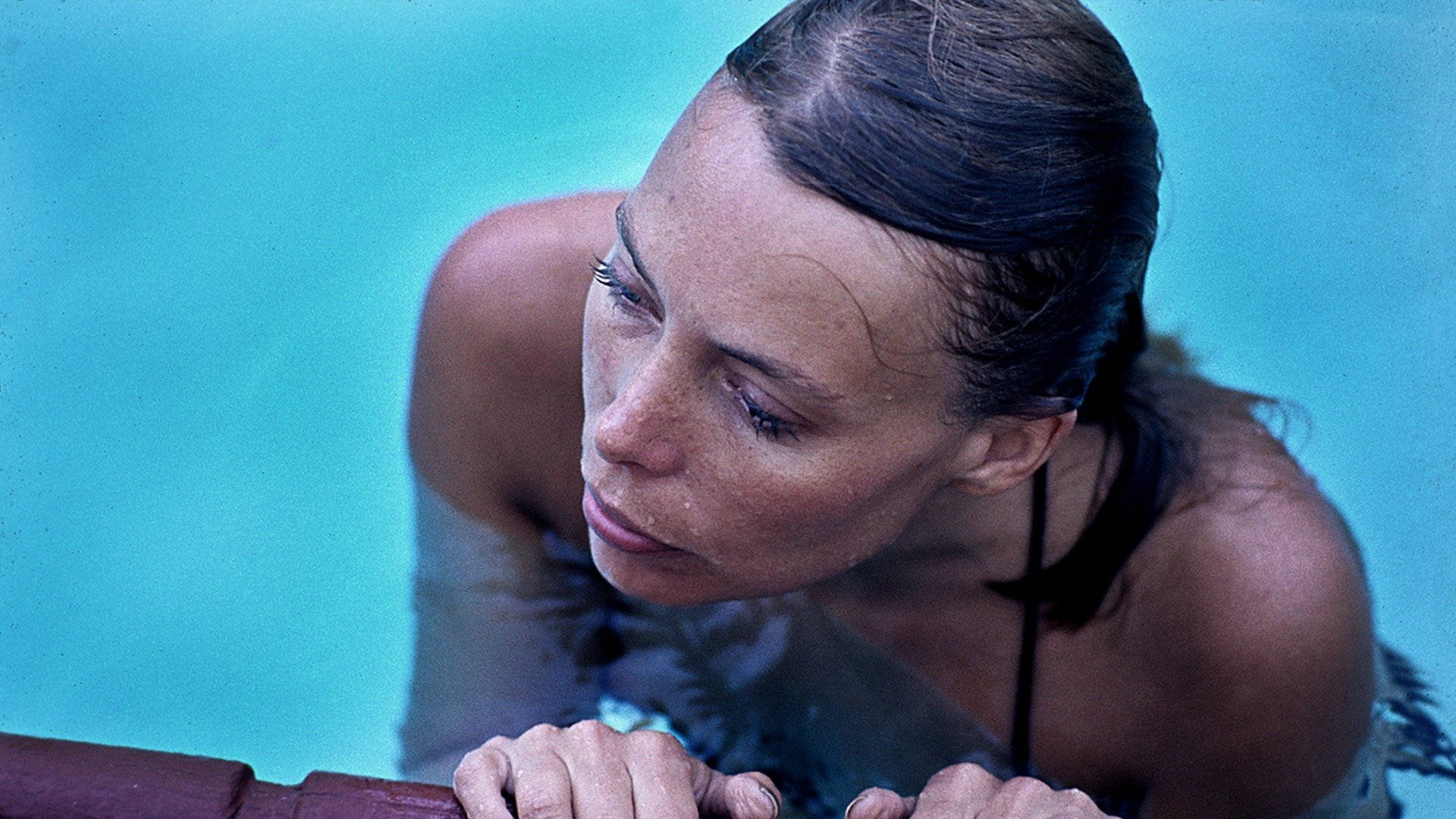 Cantore Pintor Joni Mitchell Nadando. Papel de Parede