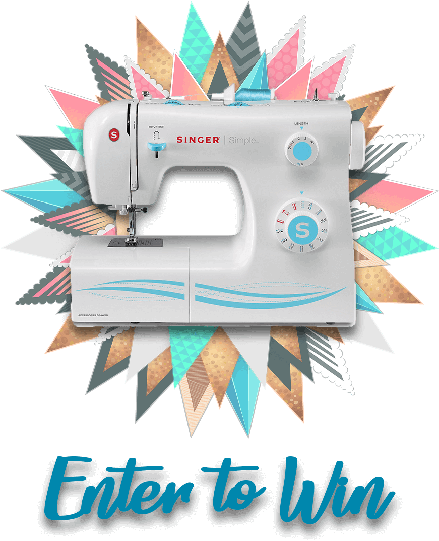 Singer Sewing Machine Giveaway PNG