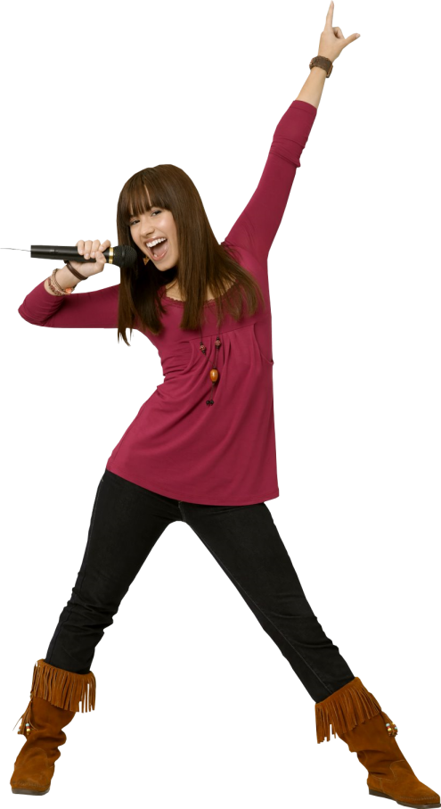 Singing Girl Pose PNG