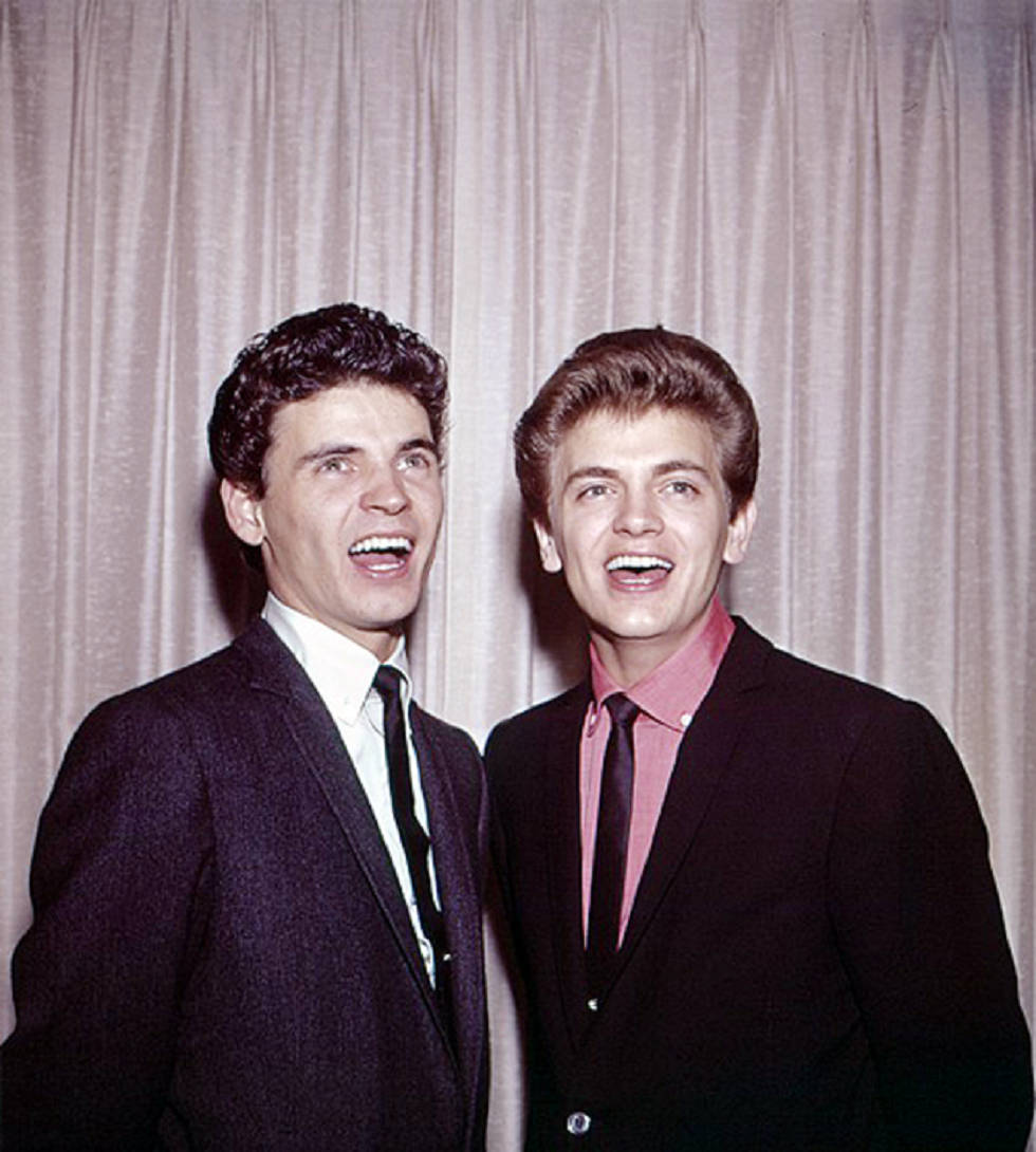 Singing Rock Duo Phil And Don Everly Brothers Wallpaper