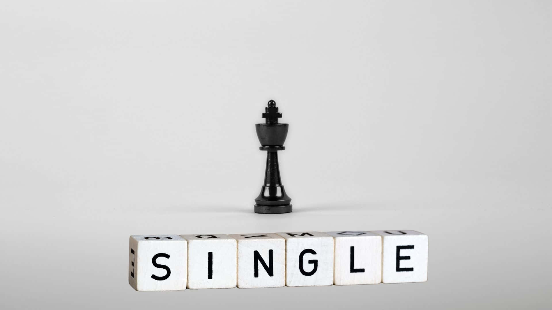 Standing out of the crowd and enjoying being single