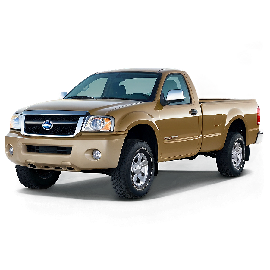 Single Cab Pickup Truck Png Mvd40 PNG