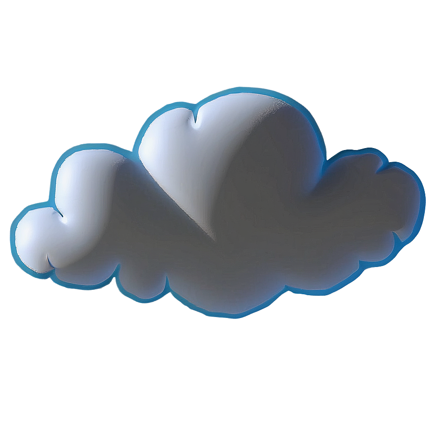 Single Cloud Transparent Png Eaj PNG