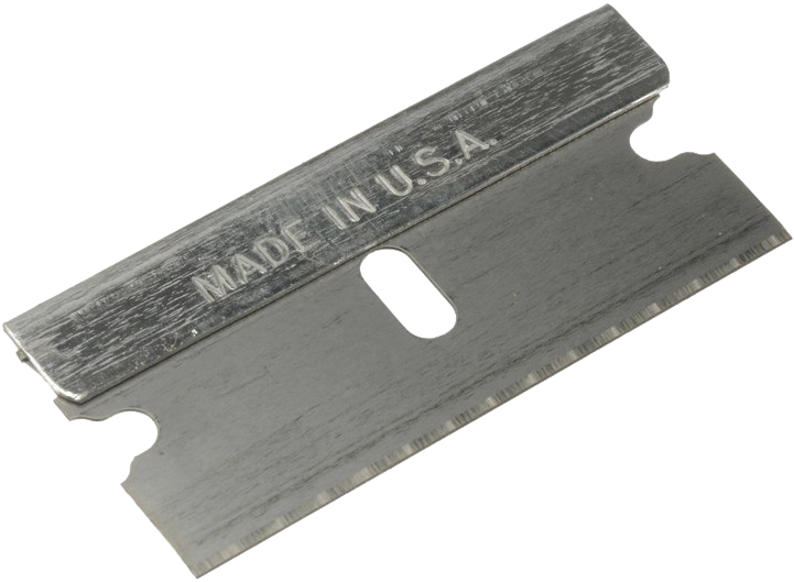 Single Edge Razor Blade U S A PNG