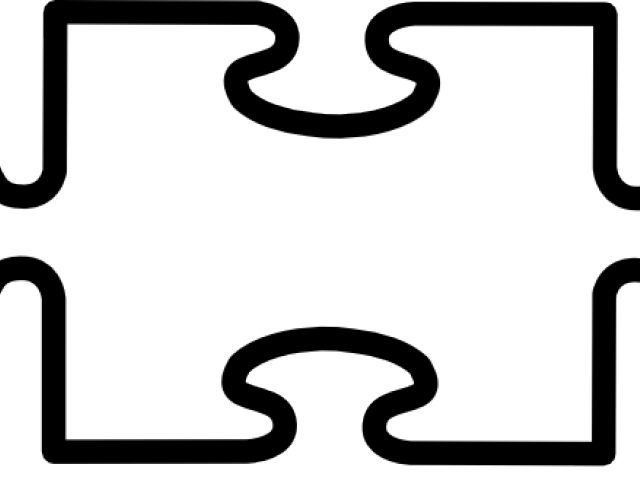 Single Jigsaw Piece Icon SVG
