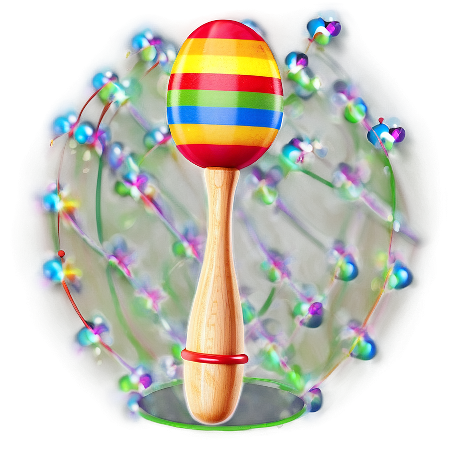 Single Maraca Display Png Aqe PNG