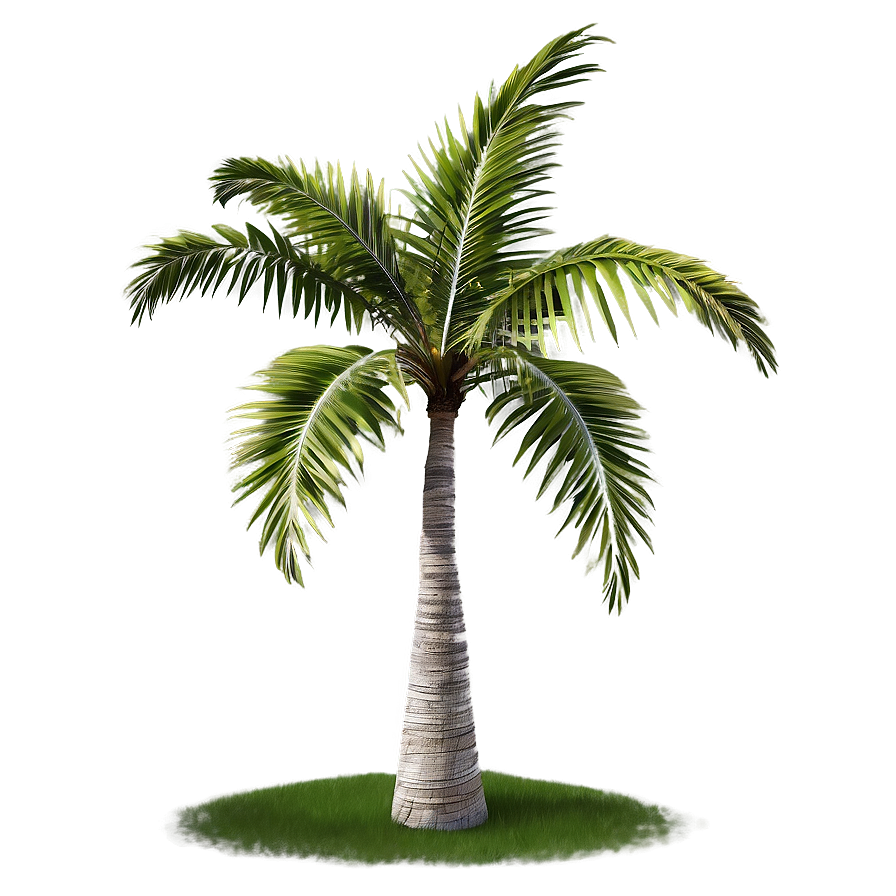 Download Single Palm Tree Png Wgr49 | Wallpapers.com