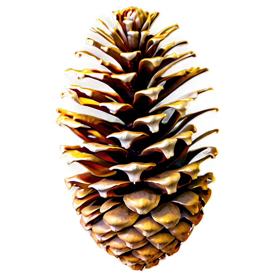 Single Pinecone Standalone Png 06132024 PNG