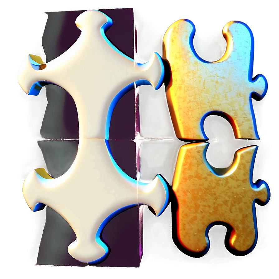 Single Puzzle Piece Png 06132024 PNG