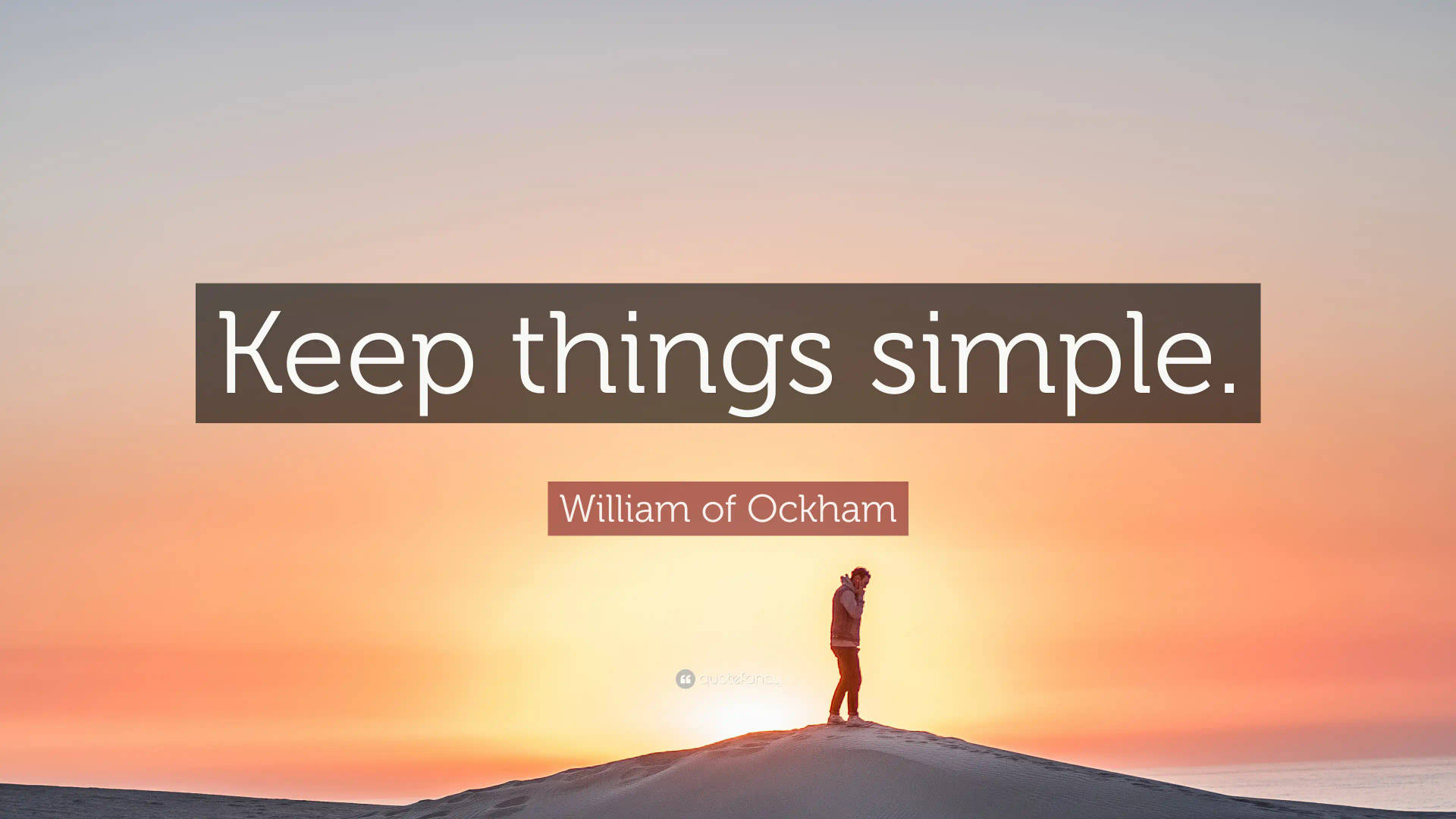 Single Quotes By William Of Ockham Wallpaper