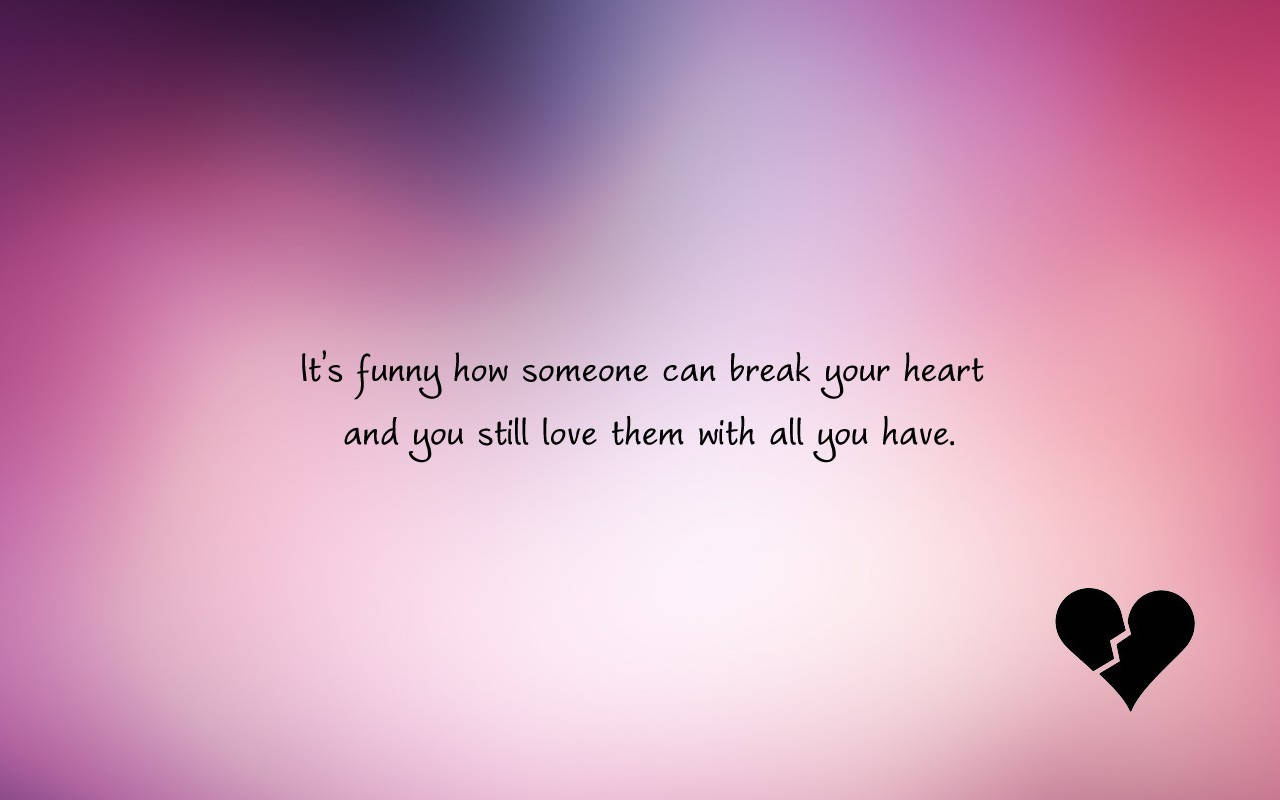 Single Quotes On Longing And Heartbreak Background