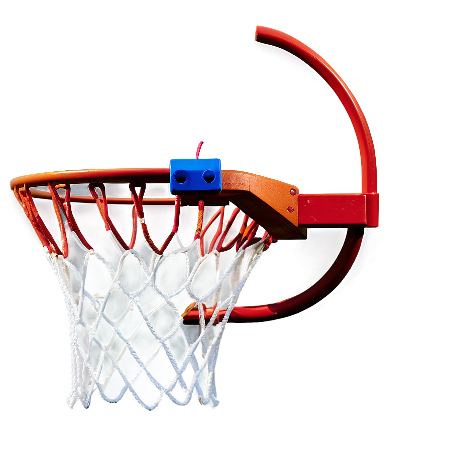 Single Rim Basketball Hoop Png Cha PNG