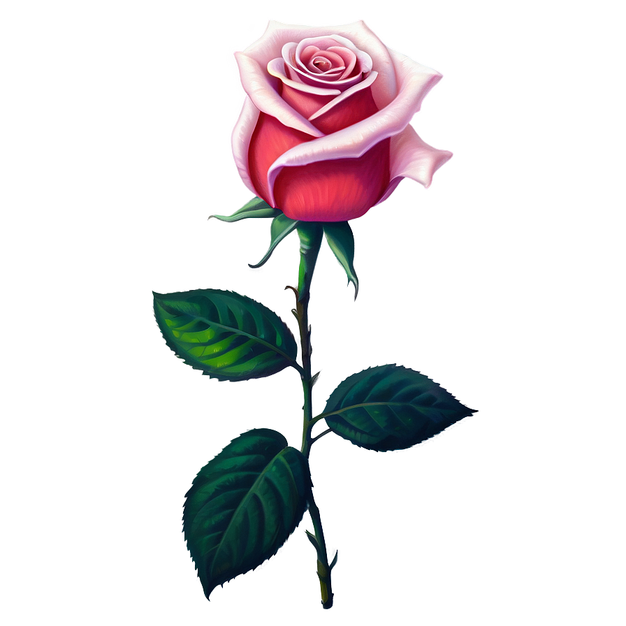 Download Single Rose Png Mpt46 | Wallpapers.com