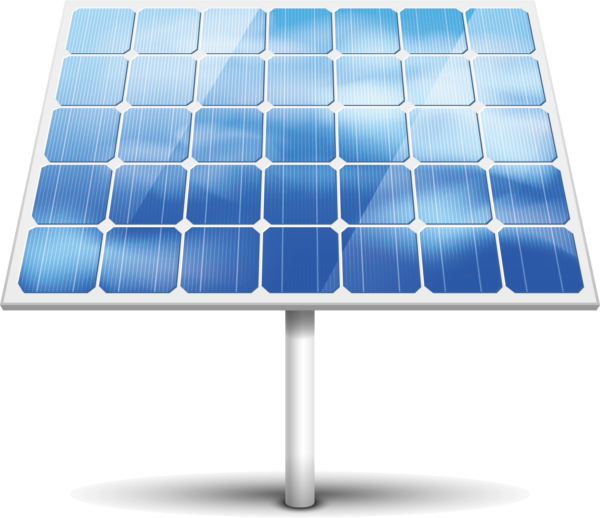 Single Solar Panel Illustration PNG