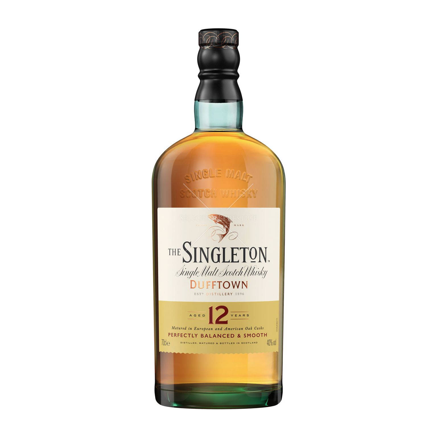 Bottigliadi Whiskey Singleton Of Dufftown Sfondo