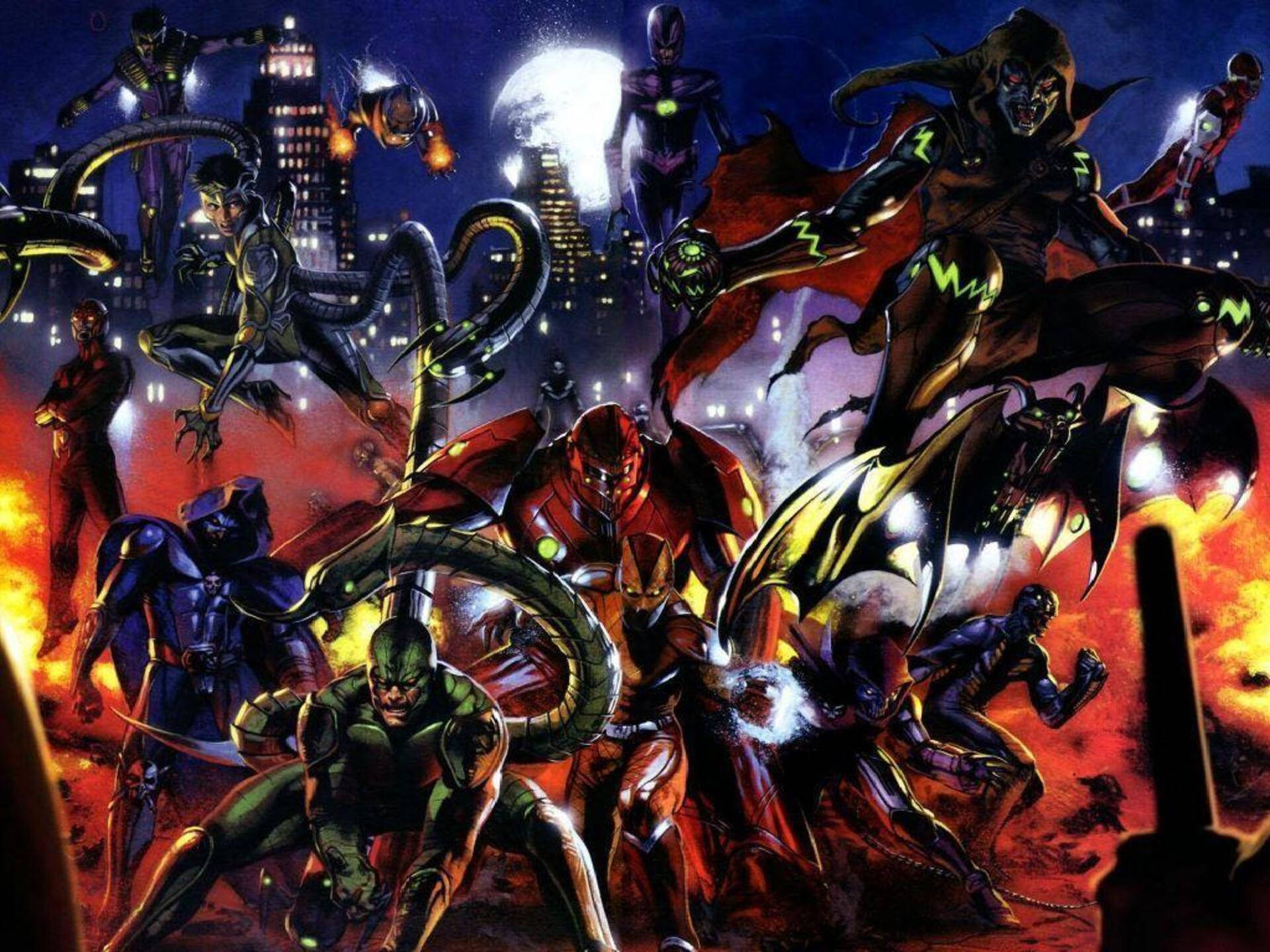Sinister Marvel Villains Wallpaper