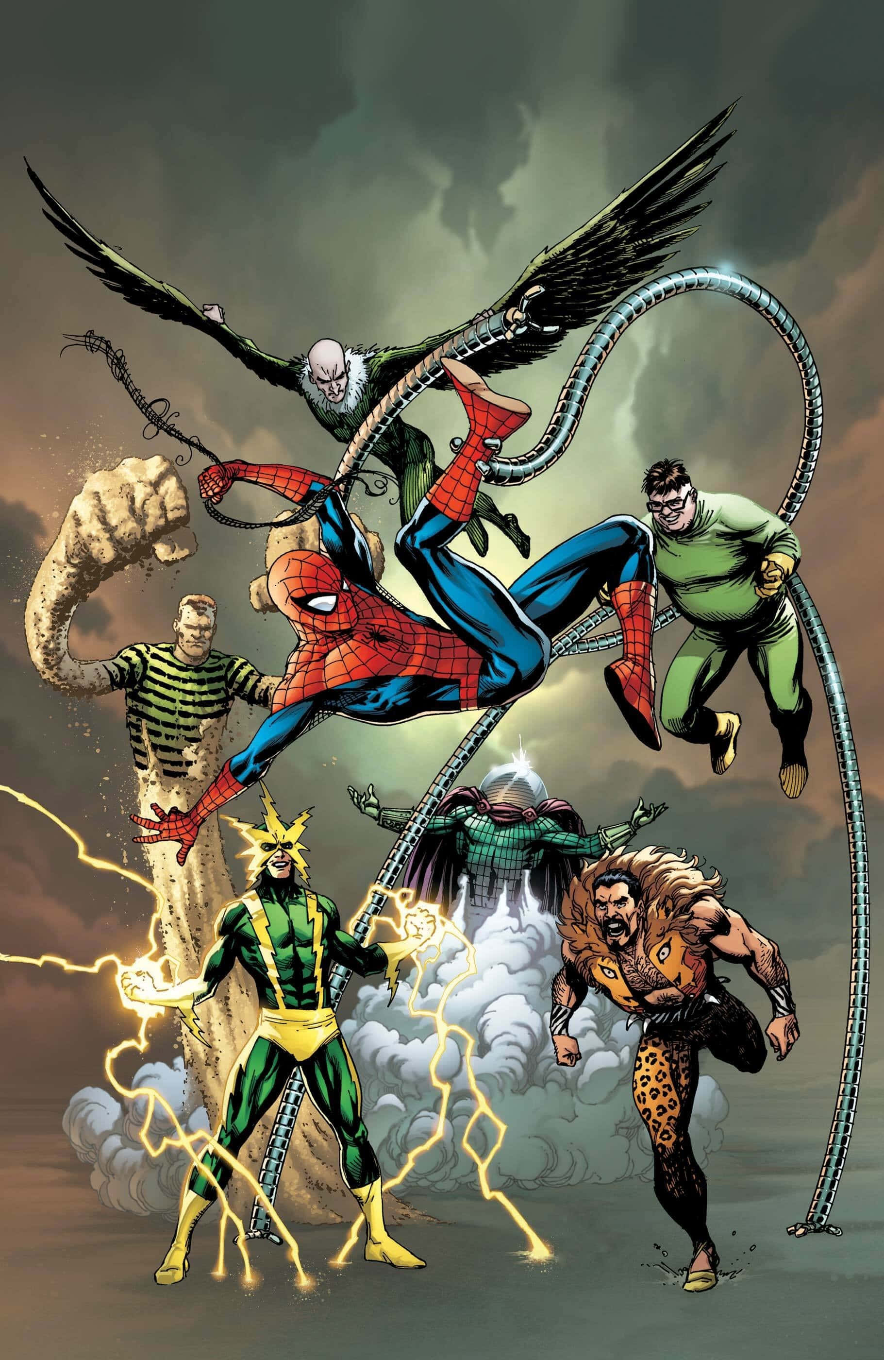 Sinister Six - Ready for Action Wallpaper
