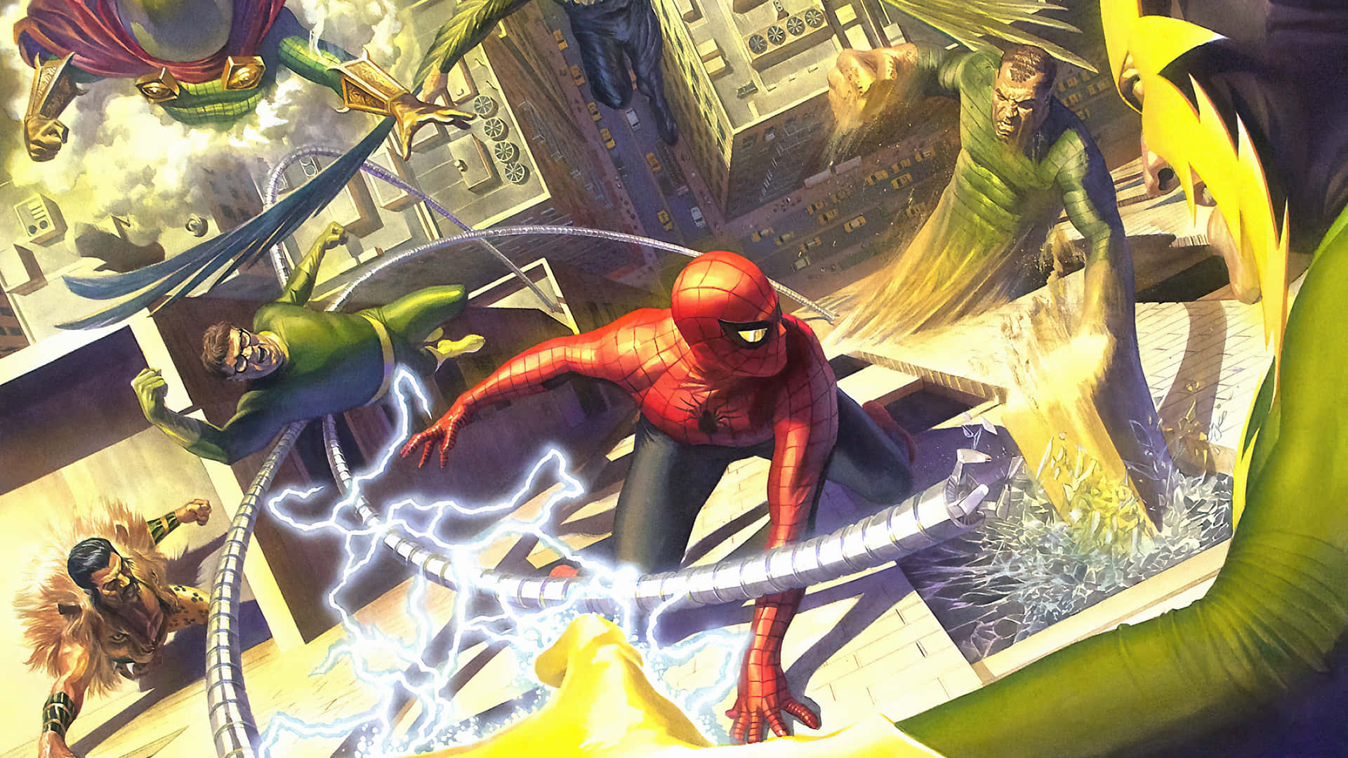Sinister Six - The Ultimate Supervillain Team-Up! Wallpaper