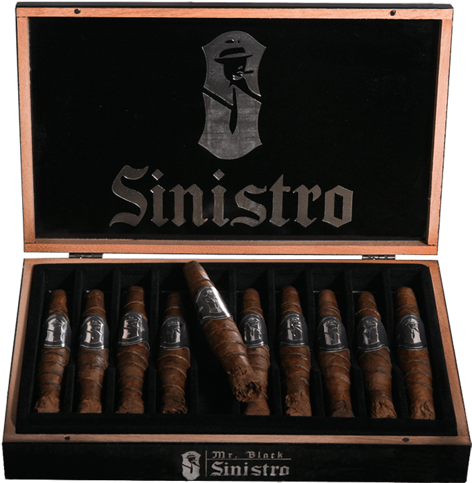 Sinistro Cigar Box Open PNG