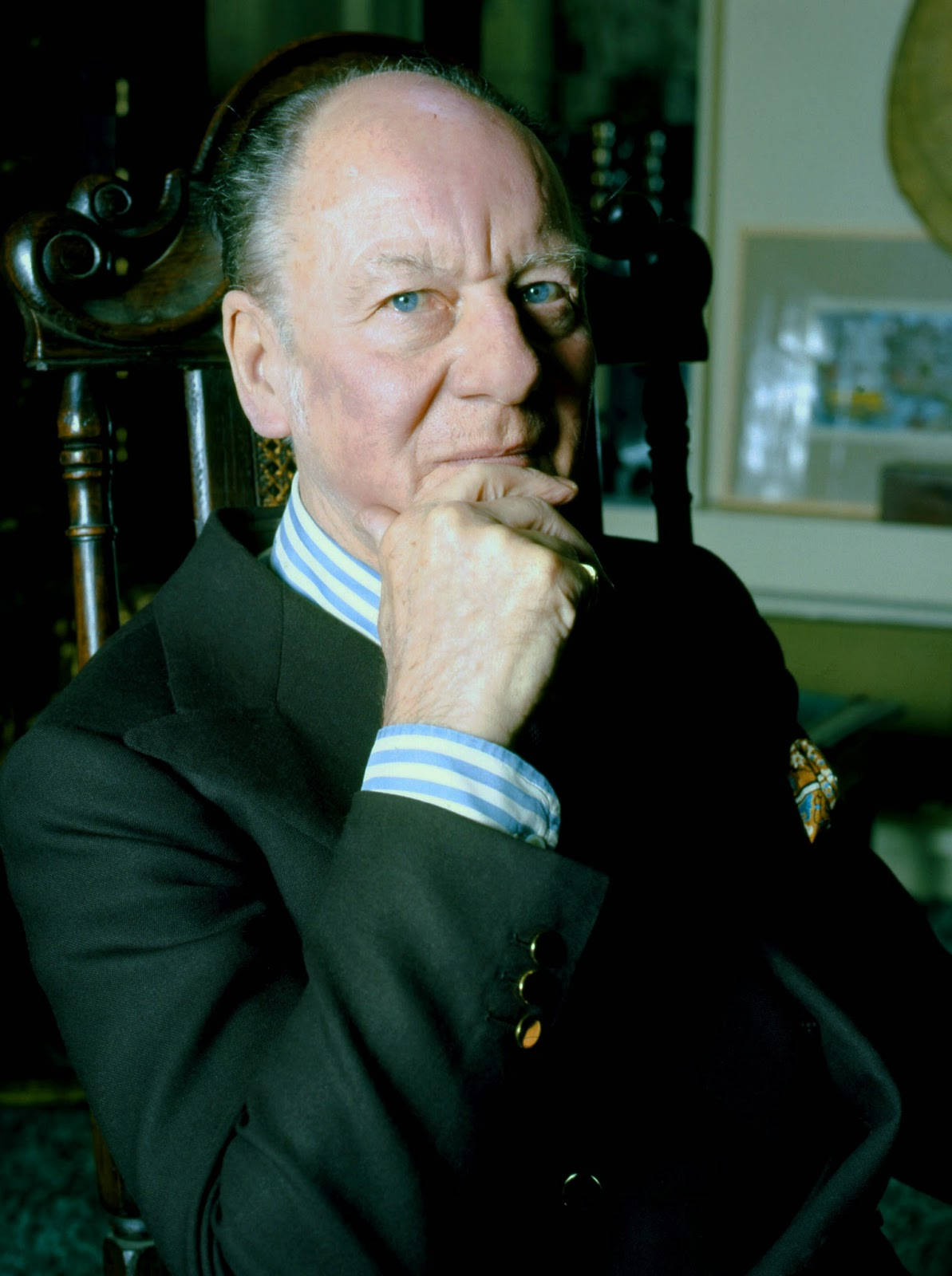 Sir John Gielgud 1973 Portrait Picture