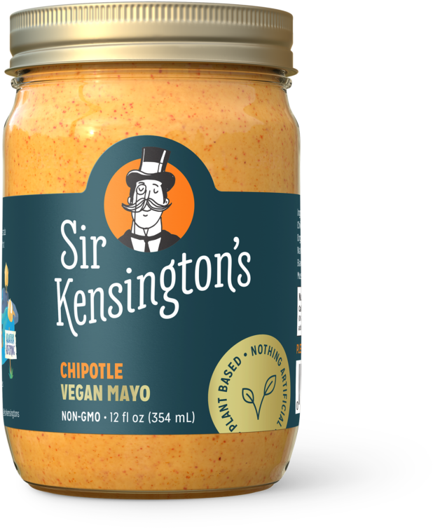 Sir Kensingtons Chipotle Vegan Mayo Jar PNG