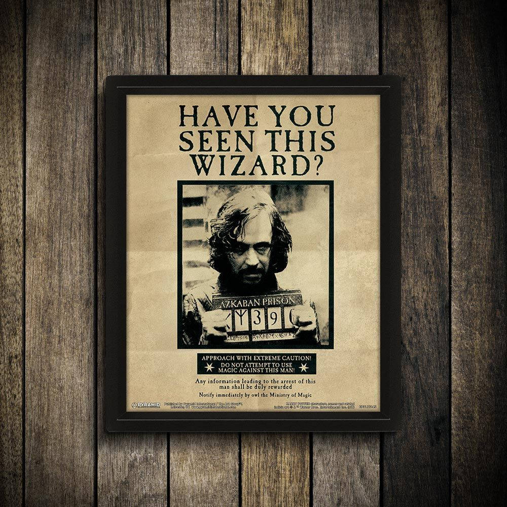 Sirius Black Wanted Poster Wallpaper