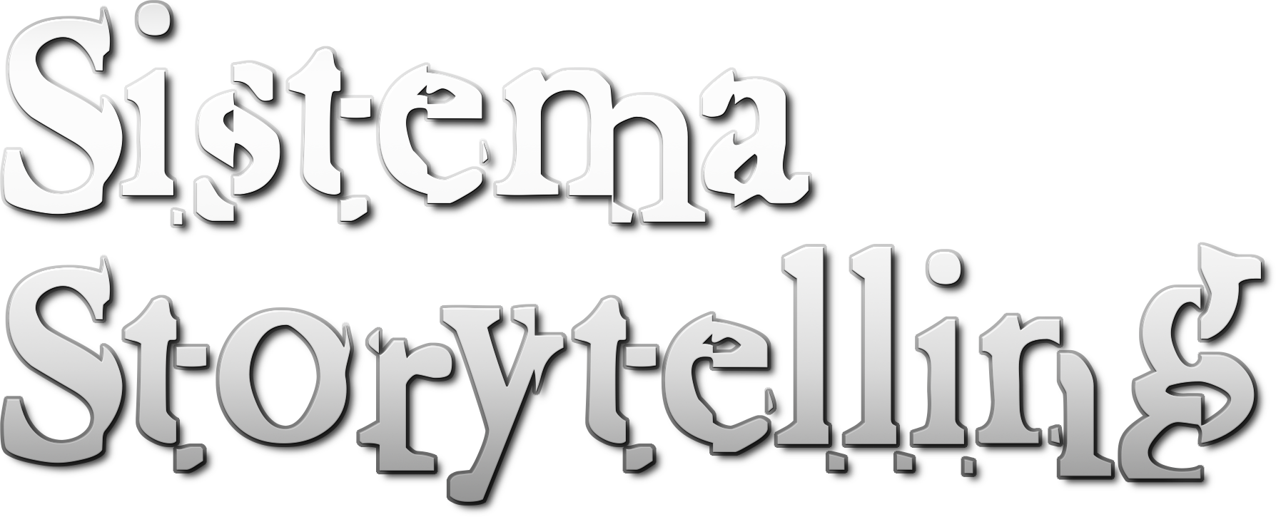 Sistema Storytelling3 D Text PNG