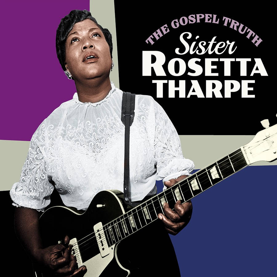 Søster Rosetta Tharpe The Gospel Sandhed April 27, 1959 Wallpaper