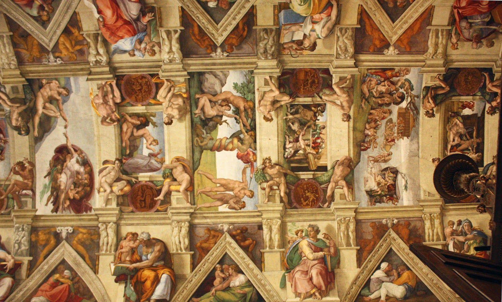 Sistine Chapel Economy Of Space Wallpaper