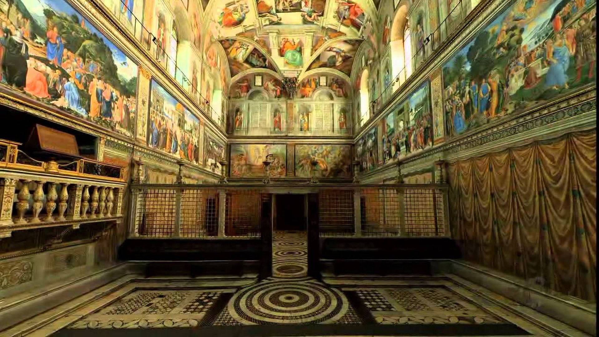 Sistine Chapel Floor Wallpaper
