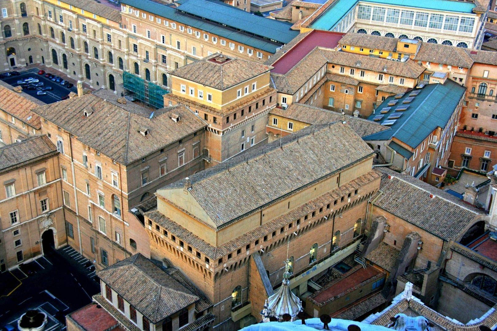 Sistine Chapel From The Air Picture