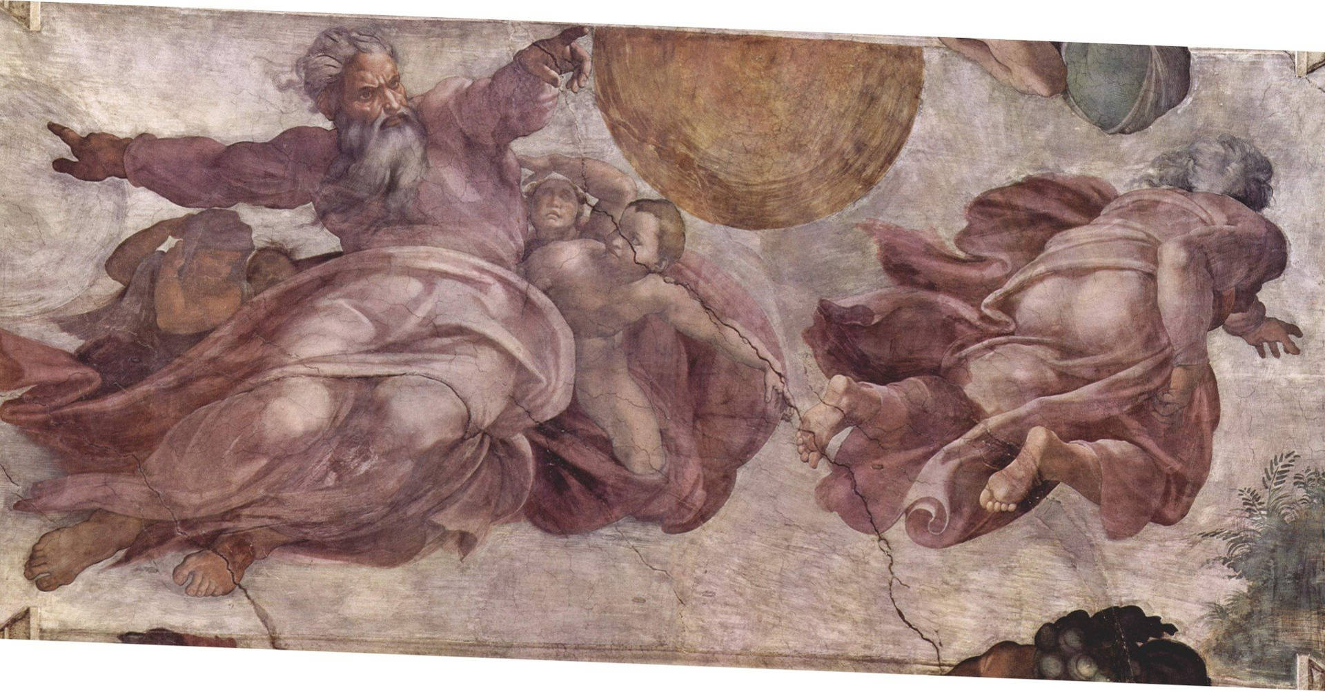 Sixtinischekapelle Gott Wallpaper