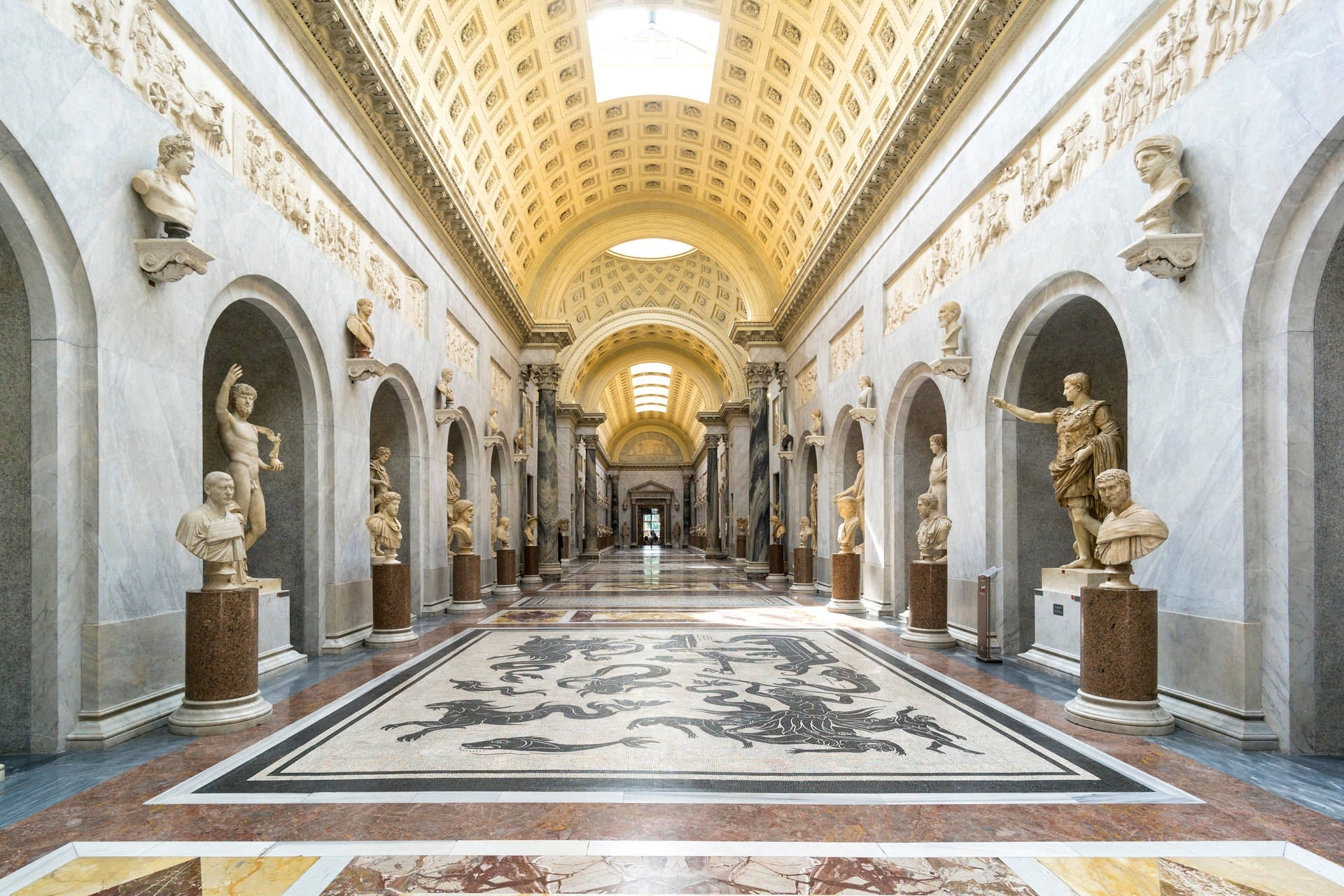 Sistine Chapel In Vatican City Background