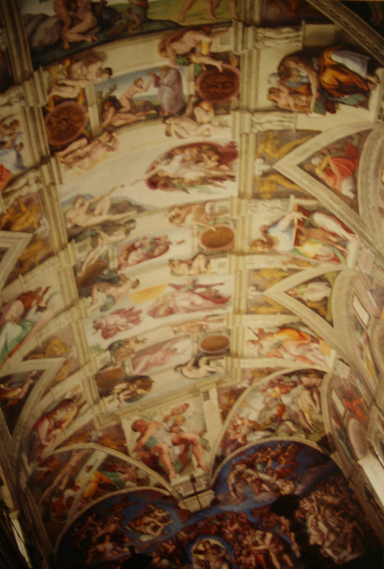 Sistine Chapel Natural Light Wallpaper