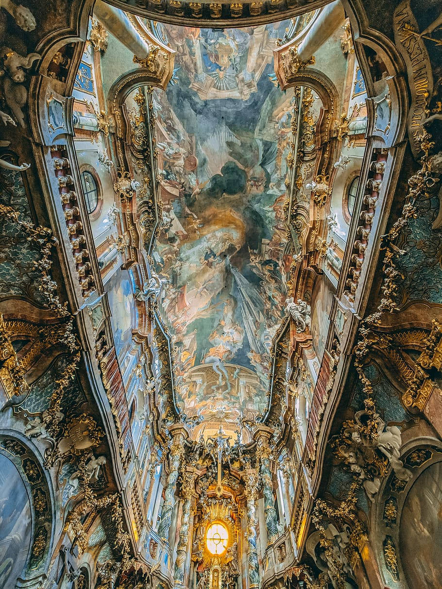 Sistine Chapel War In Heaven Wallpaper